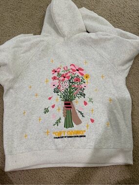 DANDY Worldwide Floral Hoodie ~Med